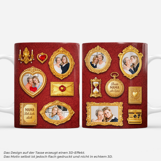7832MGE1 retro erinnerungscollage personalisierte geschenke foto mama papa tasse 7832mthza
