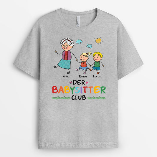 7844AGE2 der babysitter club personalisiertes geschenk tagesmutter t shirt 7844a6pwa