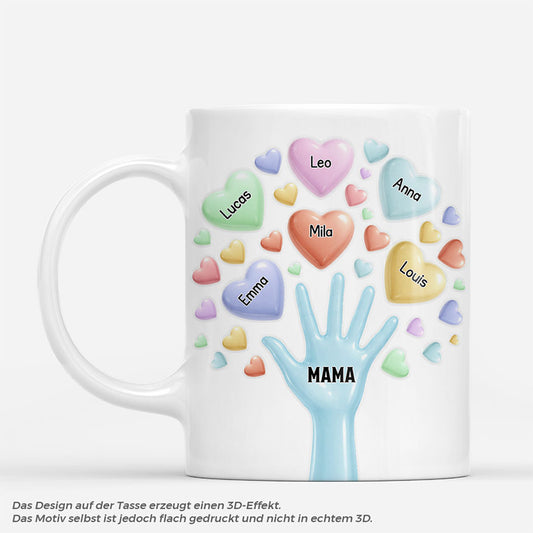 7871MGE1 3d druck effekt hand und herzen personalisiertes geschenk mama papa tasse 7871mtvwa_2