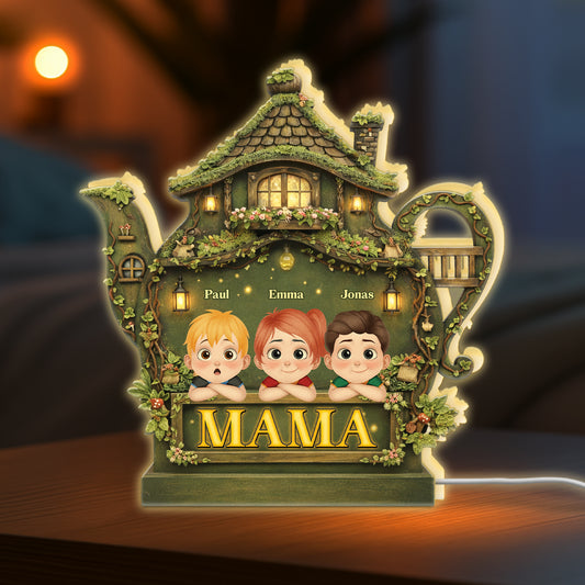 7898LGE1 mamapapa kinder cartoon personalisiertes geschenk lightbox 7898ltpna