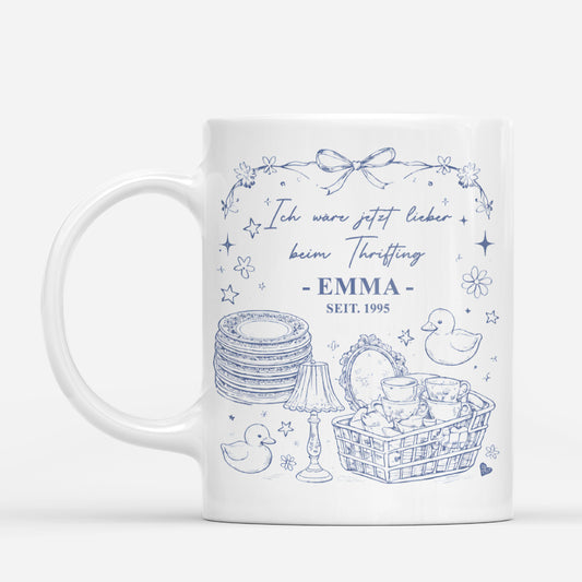 7934MGE1 ich ware jetzt lieber beim thrifting personalisierte tasse fur frauen 7934msyna