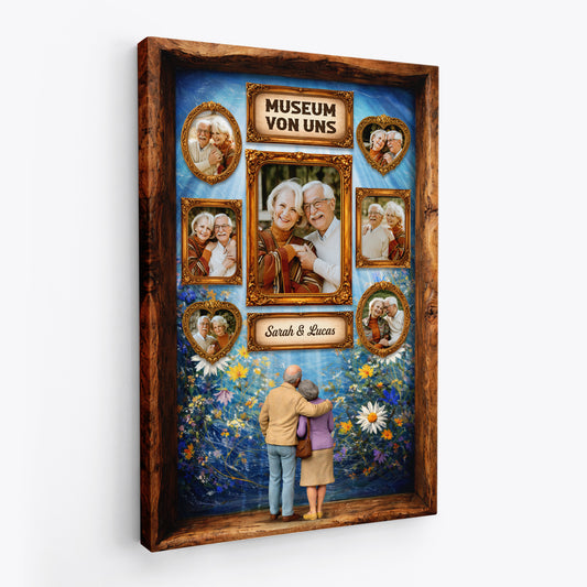 7944CGE2 3d druck effekt museum von uns personalisierte paar geschenke leinwand_ mit foto resin harz 7944cspwg