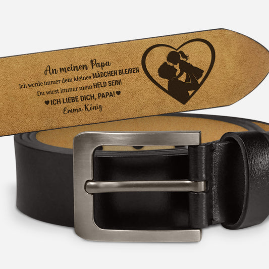 8078JGE1 du wirst immer unser held sein personalisierte geschenke fur papa gurtel 8078jsqmb