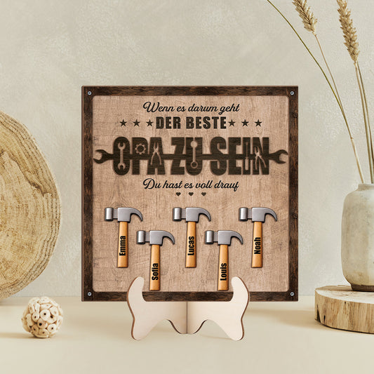 8110QGE2 3d druck effekt wenn es darum geht der beste papa zu sein du hast es voll drauf holzaufsteller personalisiert papaopa 8110qsybb