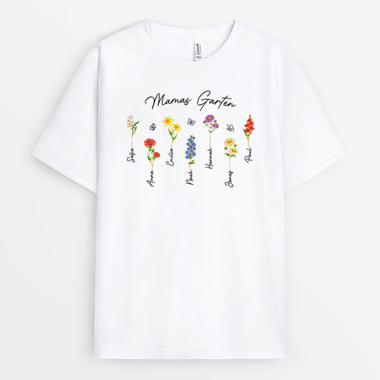 8171AGE1 mamas garten oma mama t shirt personalisiert_ schmetterling lineart 8171a8v5a_1