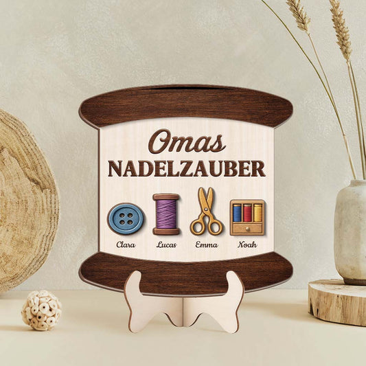 8175QGE2 mamas nadelzauber holzaufsteller personalisiert mamaoma 8175qclma