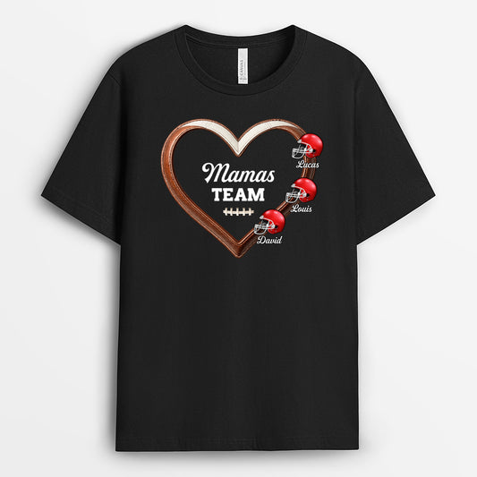 8222AGE1 3d druck effekt american football mamaoma t shirt personalisiert 8222anywa