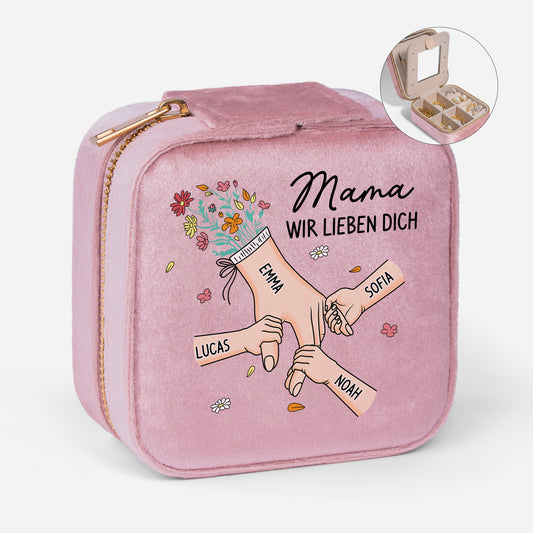 8227AGE1 mama ich liebe dich personalisierte schmuckkastchen samt mama oma 8227aj6paa
