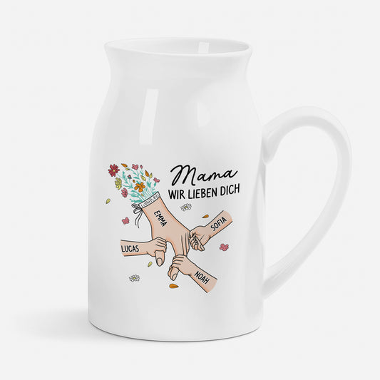 8227OGE1 mama wir lieben dich personalisierte vase mama oma aus keramik 8227o6paa