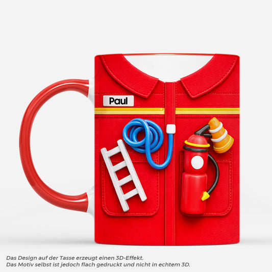 8294MGE1 3d druck effekt feuerwehr kostum personalisierte tasse fur manner 8294mcpcb