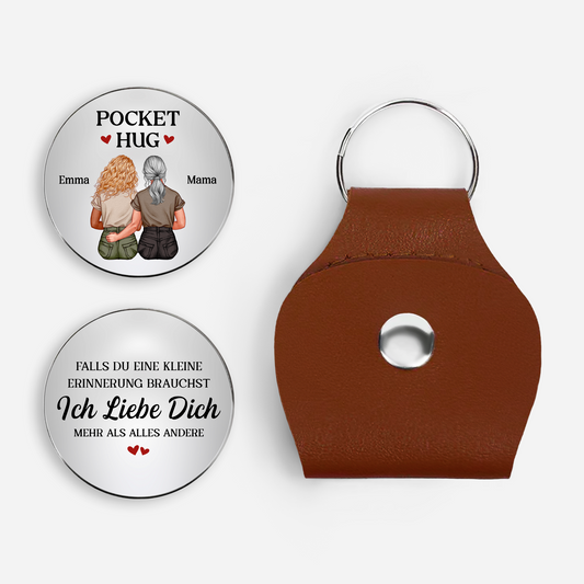 8348AGE1 ich liebe dich mehr als alles andere personalisiertes geschenk pocket hug schlusselanhanger mama oma 8348aj8kca