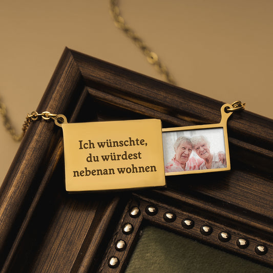8375JGE1 danke dass du meine freundin bist briefumschlag kette personalisierte kette foto beste freunde 8375jtv5f_2