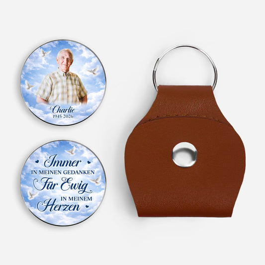 8518AGE1 immer in meinen gedanken fur ewig in meinem herzen pocket hug schlusselanhanger personalisiert_ foto papa mama zur erinnerung 8518ajcpmb