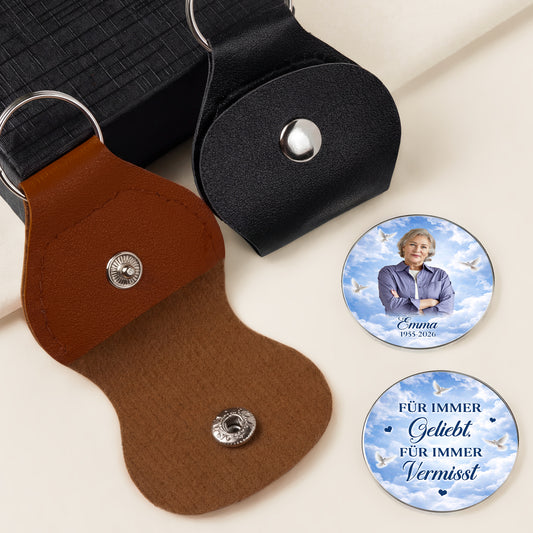 8518AGE2 immer in meinen gedanken fur ewig in meinem herzen pocket hug schlusselanhanger personalisiert_ foto papa mama zur erinnerung 8518ajcpmb