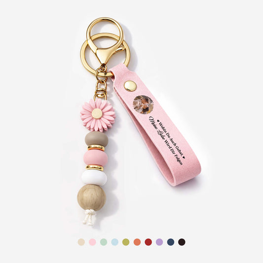 8540MGE1 wo auch immer du hingehst meine liebe folgt dir daisy schlusselanhanger personalisiert perlen foto paar 8540mjsvcg_1