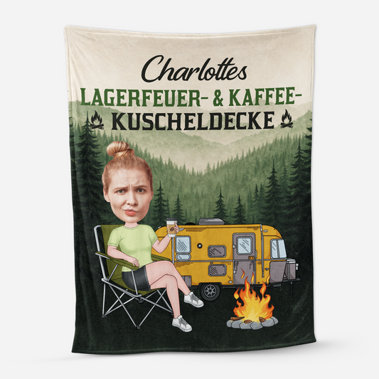 8570BGE1 lagerfeuer kaffee kuscheldecke personalisierte kuscheldecke_ camping manner frauen 8570btf5a