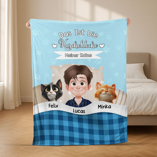 8724BGE1 das ist die kuscheldecke meiner katze personalisierte geschenke katzen decke schlafen 8724b8hsd_2