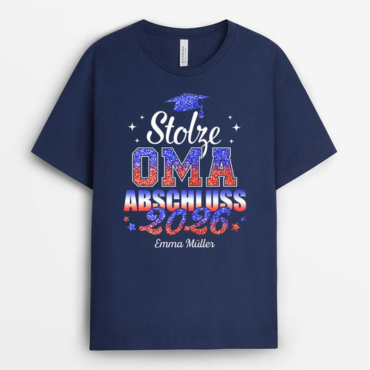 8933AGE2 stolze mama abschluss t shirt personalisiert_ mama papa 8933aayla