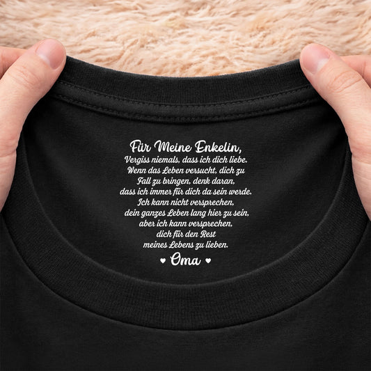 8977AGE1 ich kann versprechen dich fur den rest meines lebens zu lieben schwarzes t shirt personalisiert nackenlabel drucken sohn tochter manner frauen 8977aacvsa_2