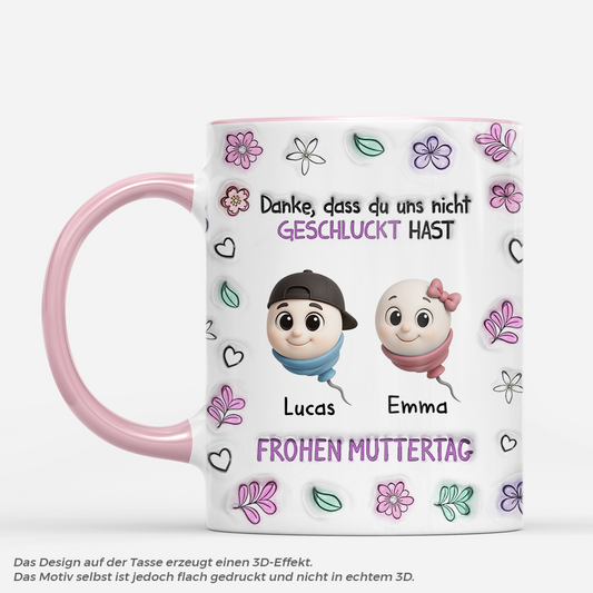 9233MGE1 3d druck effekt muttertag vatertag lustig mama papa tasse personalisieren 9233m8faa