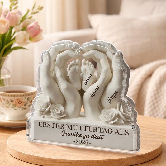 9250AGE2 3d druck effekt erster muttertag vatertag hand fussabdruck baby acryl aufsteller personalisiert mama papa 9250artekb_1e40f8c4 9fcb 4027 9a62 586abff76f96
