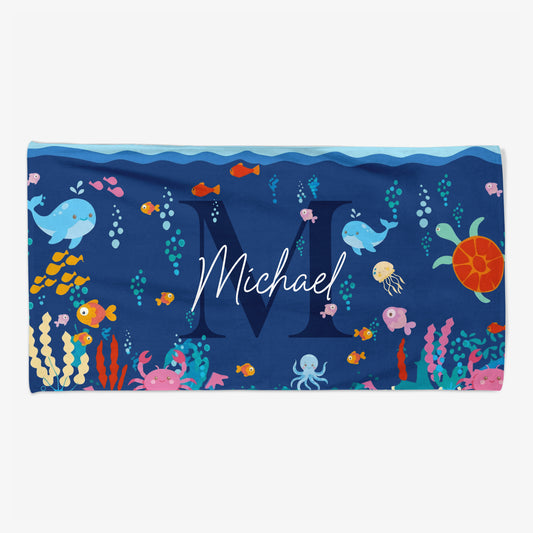 9262BGE1 ozean personalisierte geschenke kinder strandtuch 9262bcckk