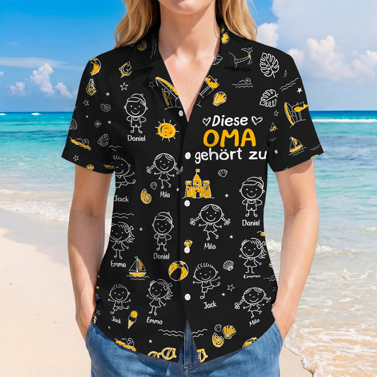 9271AGE2 dieser opa gehort zu personalisiertes hawaiihemd opa oma 9271aasyaa