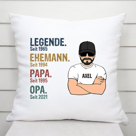 0004P040BGE1 personalisierte geschenke Kissen legende opa papa_4fa3da35 6b0b 4f73 8197 a538989741b6