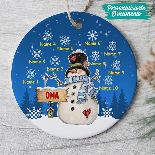 0021O040AGE2 individuelle aufmerksamkeiten Ornament schneemann oma mama_0cfc042f 7c0d 4d85 92b5 daff7a41b835