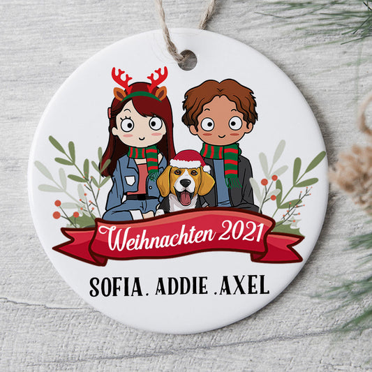 0037O040GGE2 personalisierte geschenke Ornament paar hundeliebhaber hunde_cef7d03b 212f 4cc5 9931 4f6a2f167177