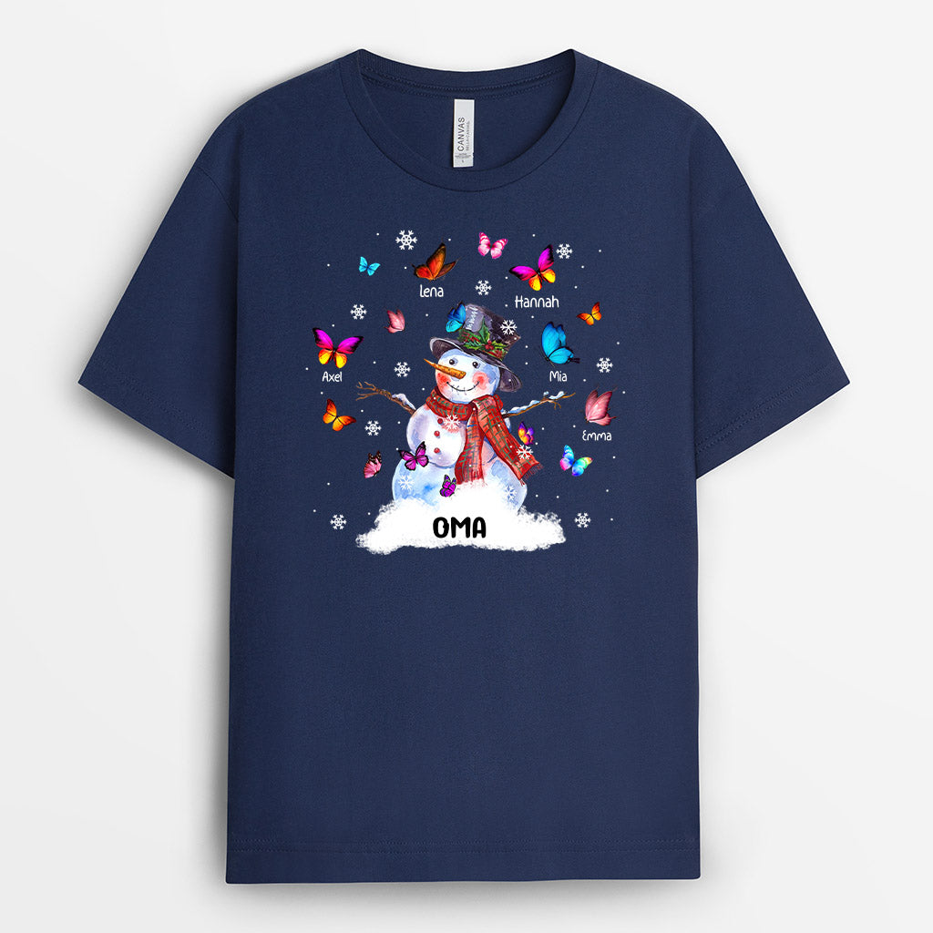 0058A010AGE1 personalisierte T Shirt geschenke schneemann oma mama schmetterlinge_7ca9d00f d510 46c2 9cbc 11d0ed82ab7a