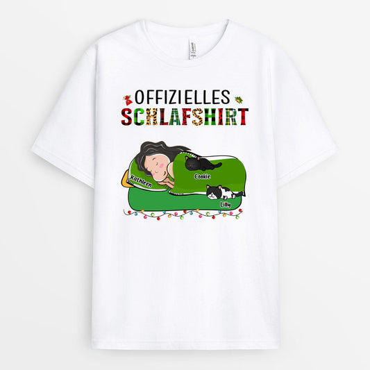 0099A010DGE2 individuelle T Shirt aufmerksamkeiten katzen katzenliebhaber offizielles schlafshirt_729d7cc5 a411 478f bbdc ab731e99d7a2