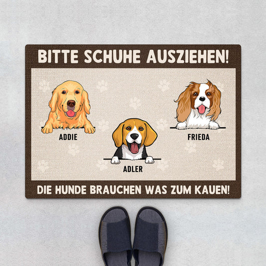 0429DGE1 Personalisierte Geschenke Fussmatte Hund Hundebesitzer_01369ba7 a8c3 4285 b2b1 5b5607092f92