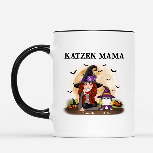 0436M280DGE2 Personalisiertes Geschenke Tasse Katzen Mama Halloween_25131233 63ee 468d 8e48 6f614e745a07
