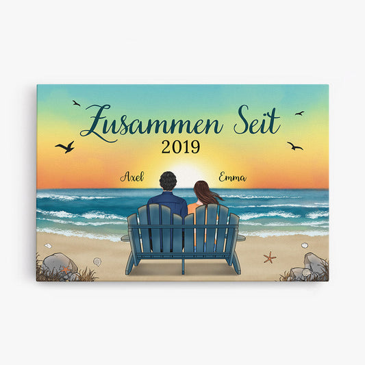 0489C595GGE1 Personalisierte Geschenke Leinwand Menschen Paare Strand_215115f3 0d24 4eca aeda ebf2c6407e88