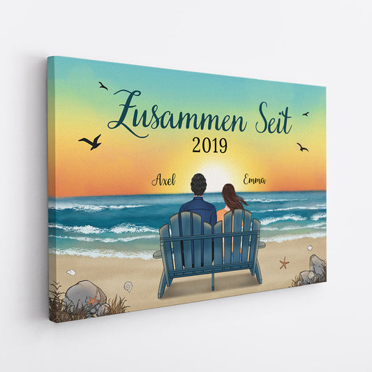0489C595GGE2 Individuelle Aufmerksamkeiten Leinwand Menschen Paare Strand_d2e28822 a778 4a4a 8d49 0e9ae55b1bf1