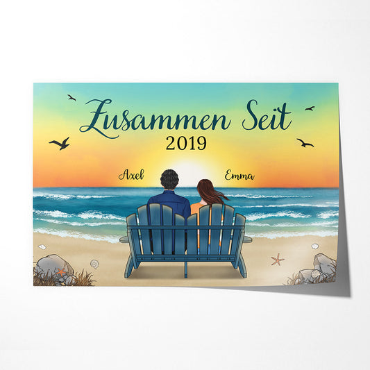 0489S595GGE1 Personalisierte Geschenke Poster Menschen Paare Strand_f7afd004 7946 4b14 9755 c90eabc214f4