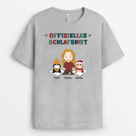 0538AGE2 Personalisierte Geschenke T Shirt Katzen Oma Mama Weihnachten_6f5d73ef b7ae 47db bfb4 83c83b2ab481