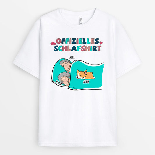 0553AGE1 Personalisierte Geschenke T Shirt Frau Mann Hunde Paare Parchen Hundebesitzer_296f12ab 1716 47b8 aba6 6e5f43c46d5e