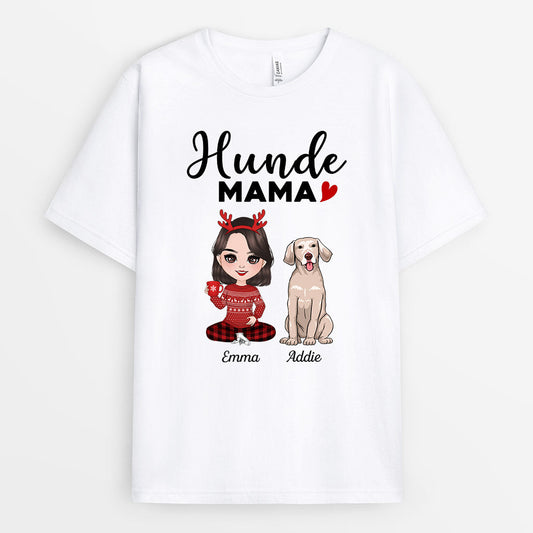 0575AGE2 Personalisierte Geschenke T Shirt Hunde Hundemama Hundebesitzer Weihnachten_32e25b29 5ef8 4350 9fcd 1ad130f3eebf