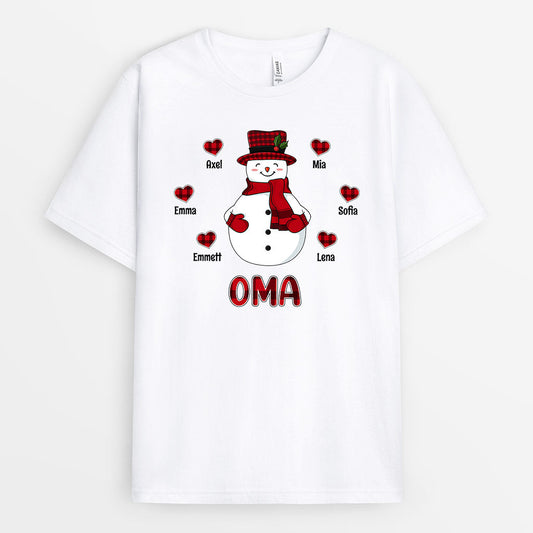 0592AGE1 Personalisierte Geschenke T Shirt Weihnachtsmann Herzen Mama Oma Weihnachten_85fc1ed3 0857 41e4 b1ca d599bc5fb559