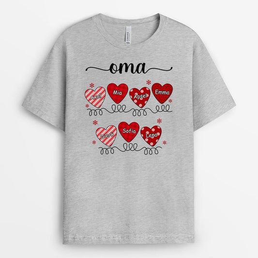 0599AGE1 Personalisierte Geschenke T Shirt Herzen Mama Oma Weihnachten_eef95954 161e 4e15 b329 2deab2b9bb15
