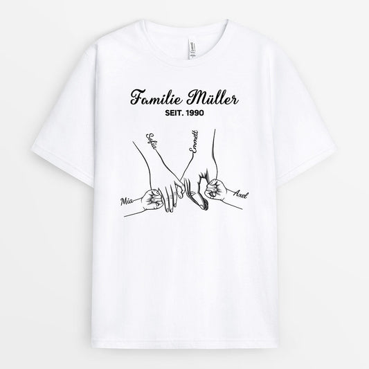 0662Age1 Personalisierte Geschenke T Shirt Kinder Mama Papa Oma Opa_7dac2f16 5121 42b0 830a 84bfa4c2ceea