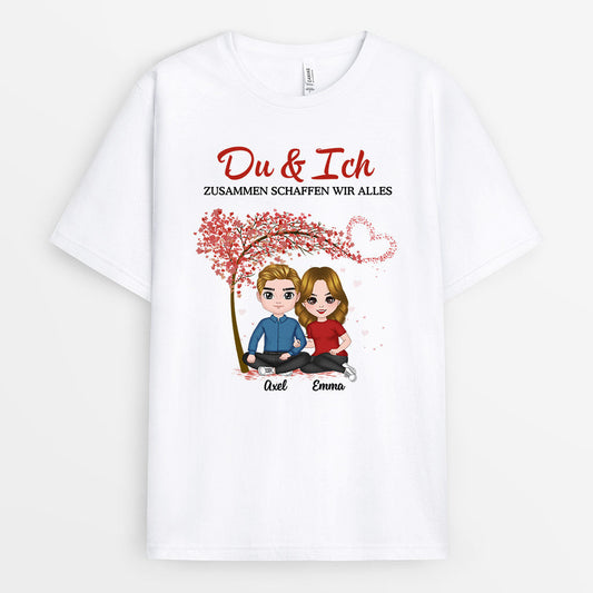 0710Age2 Personalisierte Geschenke T Shirt Freundin Freund Paare Parchen Valentinstag_6fcb643d c5a3 4807 aa04 d3c69e74085e