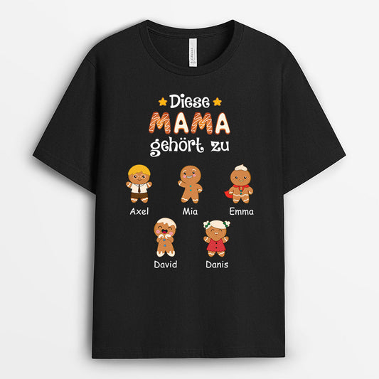 0721AGE2 Personalisierte Geschenke T Shirt Enkelkinder Mama Oma Muttertag_84d67434 1269 46a6 816c a5cf47fc5309