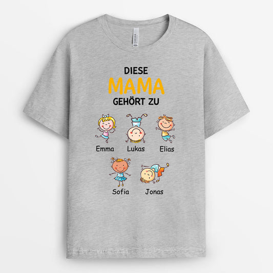 0741Age1 Personalisierte Geschenke T shirt Kinder Mama Oma_6d541717 af78 4c27 be47 7e119d85d20e