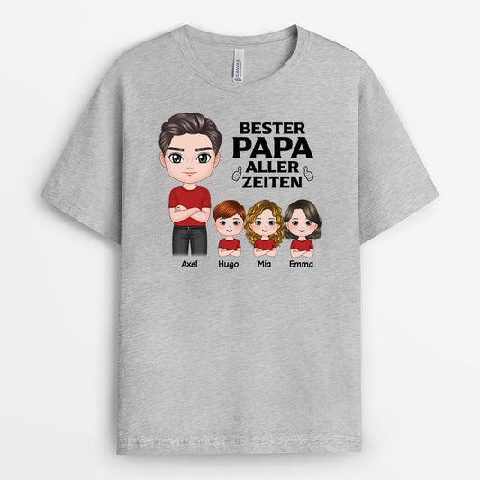 0824AGE1 Personalisierte Geschenke T Shirt Kinder Enkel Papa Opa_d2166e07 63f9 4cb5 9031 aae64171f563