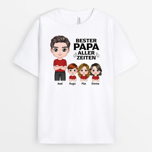 0824AGE2 Personalisierte Geschenke T Shirt Kinder Enkel Papa Opa_2e05280e f58b 4958 8b2f 369a64c1ddbf