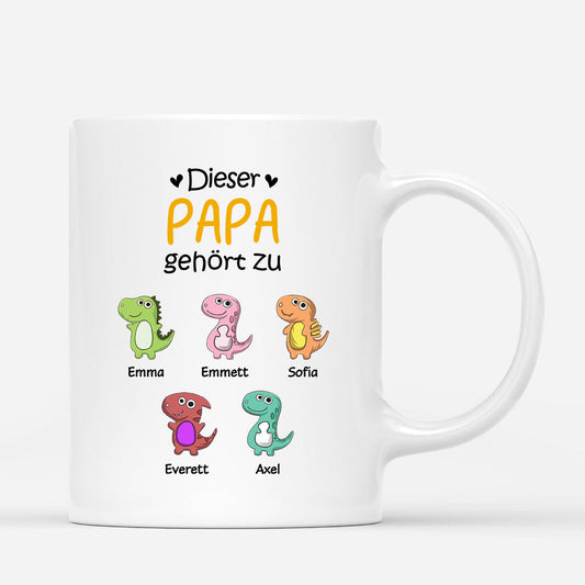 0879MGE1 Personalisierte Geschenke Tasse Kinder Enkelkinder Papa Opa_a5f734ef d3f9 466d a90f 783bee0c62e7