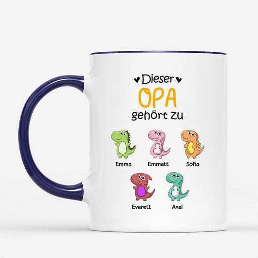 0879MGE2 Personalisierte Geschenke Tasse Kinder Enkelkinder Papa Opa_33d9e1af 9acf 4258 a65c a67df319fa25